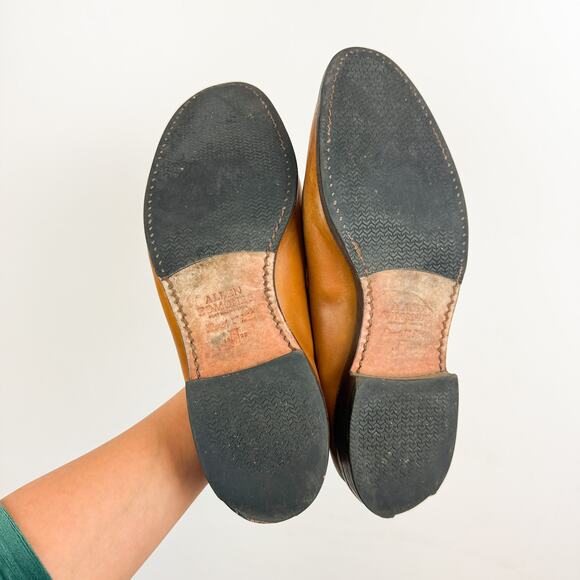 Allen Edmonds Grayson Tassel Loafers Tan Leather Shoes $425 - 9.5 main image 6
